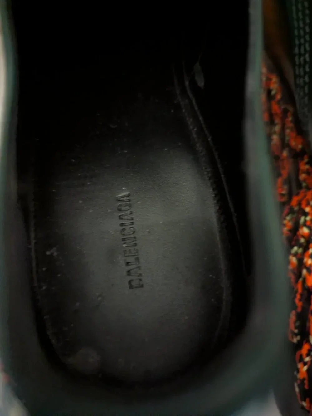 Balenciaga leather braided